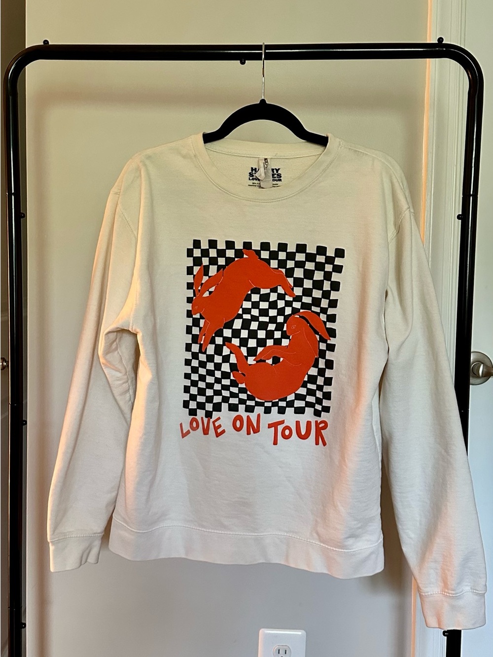 Cream 'Love On Tour' Graphic Crewneck Sweater